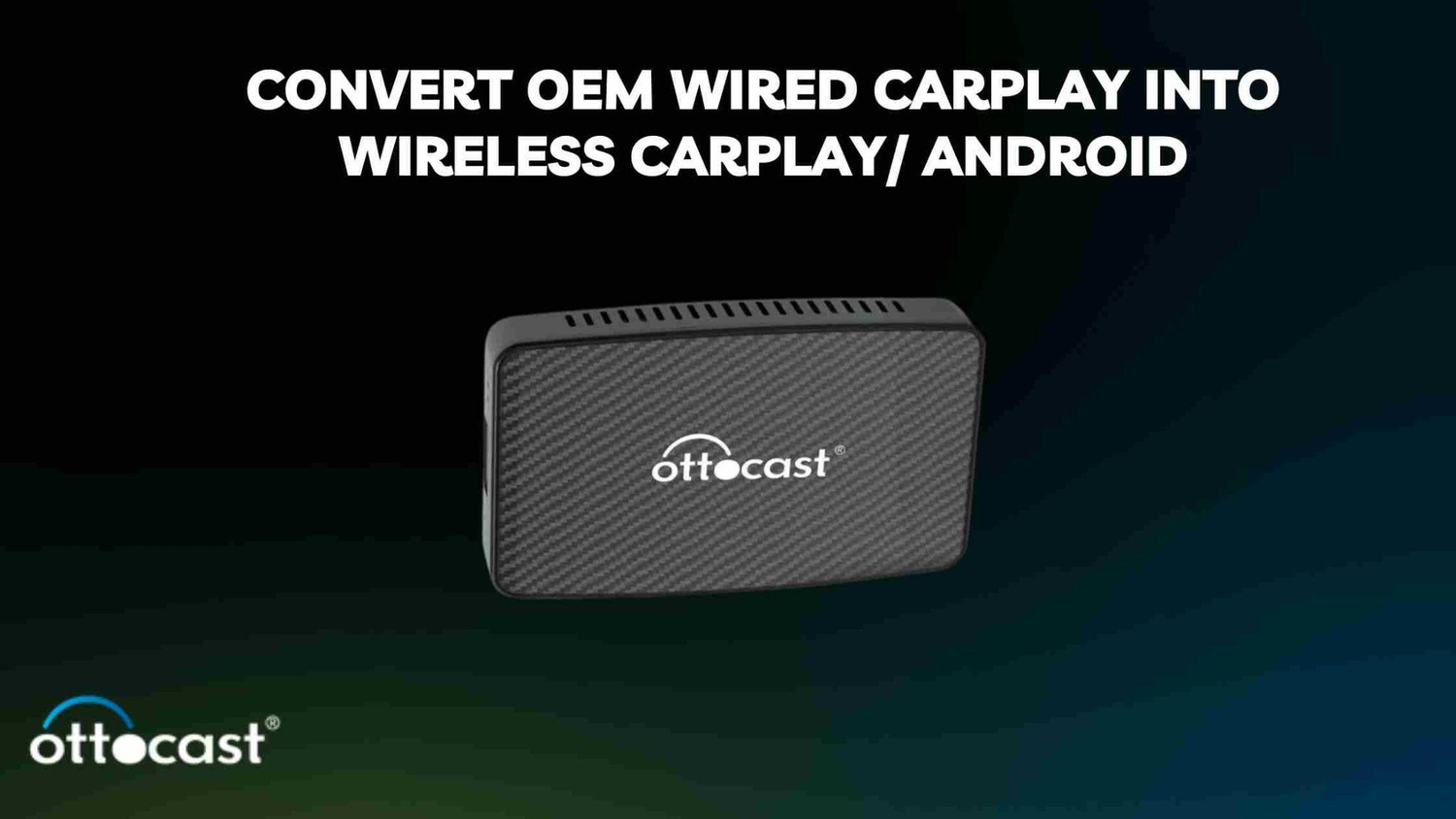 Convert oem wired carplay into wireless carplay/ android