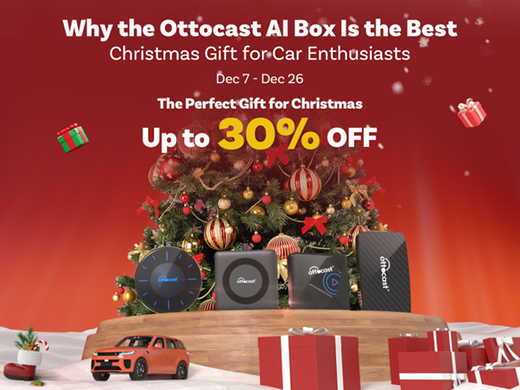 Why the Ottocast AI Box Is the Best Christmas Gift for Car Enthusiasts