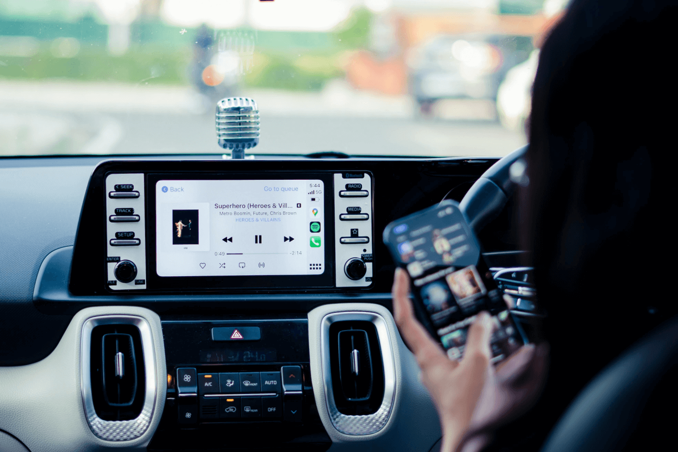 Auvstar Wireless CarPlay & Android Auto Adapter – Mit Mirror Link, Für Fahrzeuge Ab 2016 Mit Kabel-CarPlay