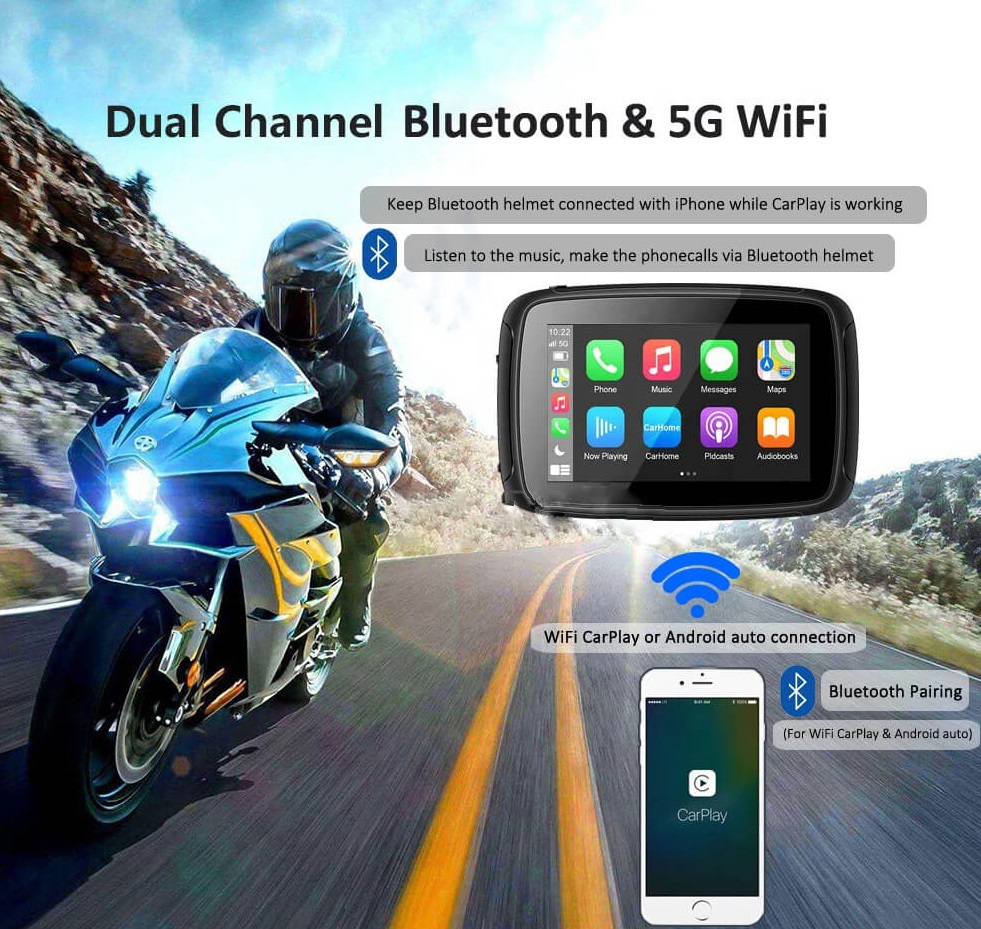 Revolutionizing Motorcycle Connectivity: Wireless CarPlay Adapter for Motorcycles