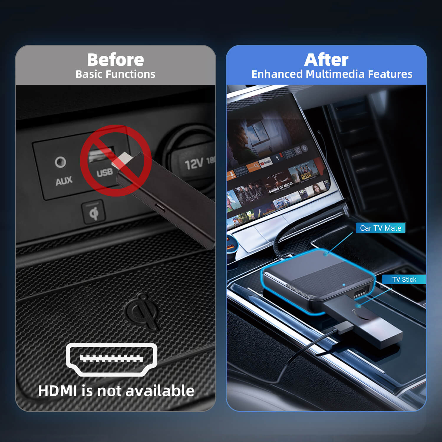 Car TV Mate Car TV Converter For Fire TV Stick OTTOCAST car-tv-mate-car-tv-converter-for-fire-tv-stick-ottocast