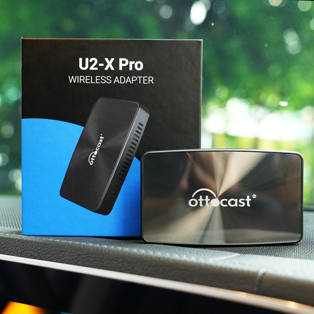 New U2-X Pro Wireless Android Auto/CarPlay 2 in 1 Adapter