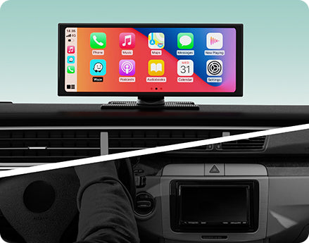 <h4>No more aftermarket stereo</h4>