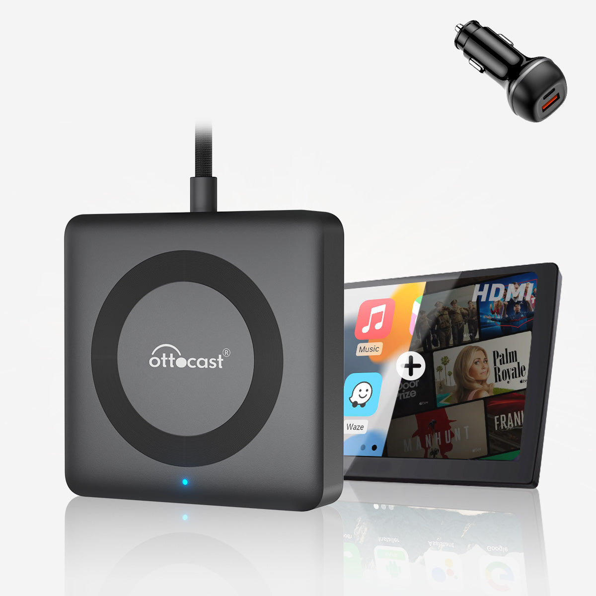 Car TV Mate Pro - Adattatore Multimediale HDMI e CarPlay Wireless
