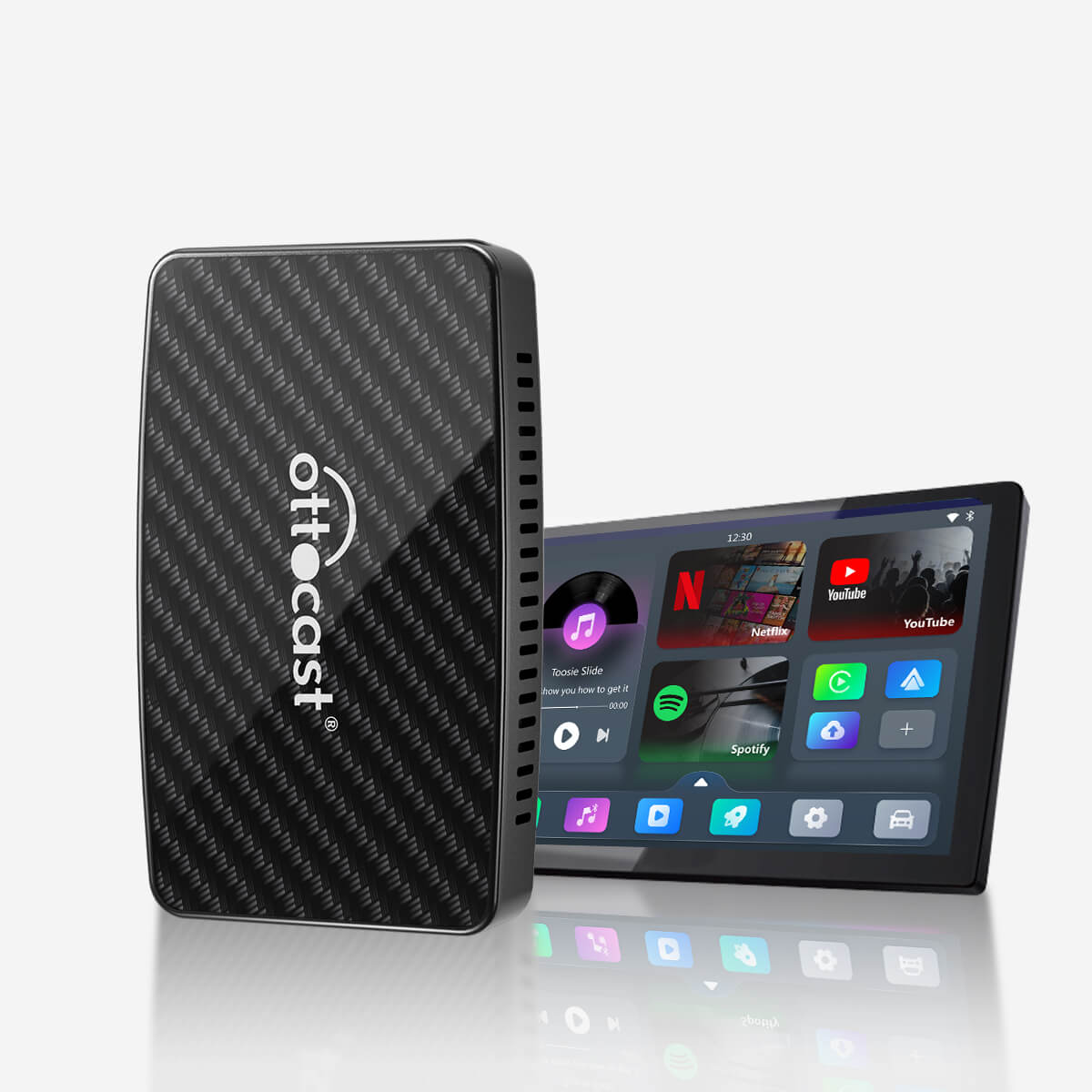 Play2Video Wireless CarPlay/ Android Auto All-in-one Adapter 