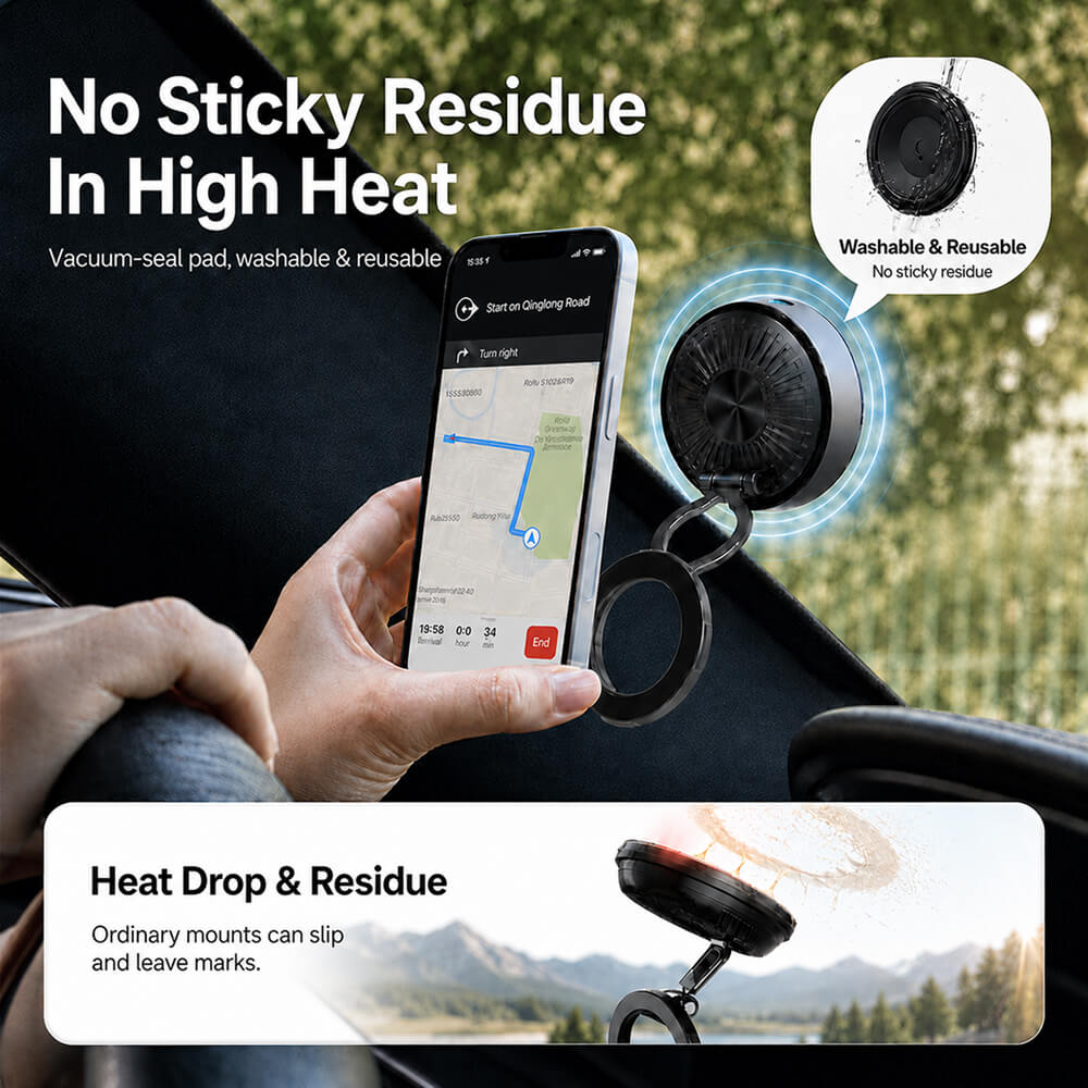 MCM11 Flex Vacuum Magnetic Phone Mount