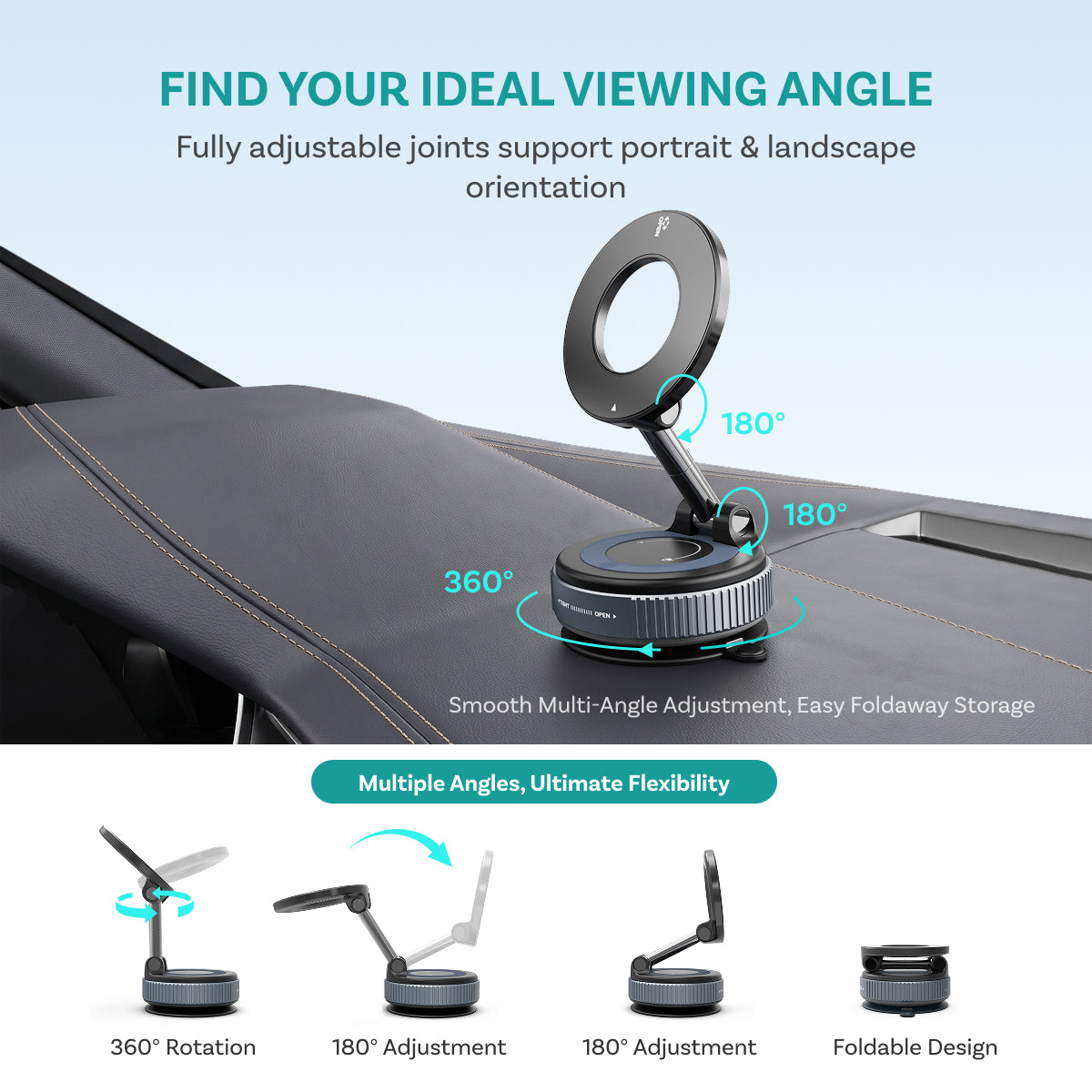 MCM20 MagLock Pro Magnetic Car Mount