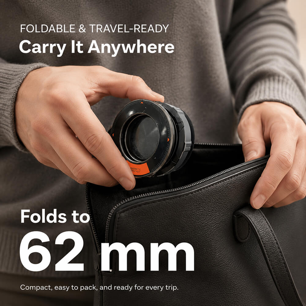 MCM21 Foldable Vacuum Mag Mount