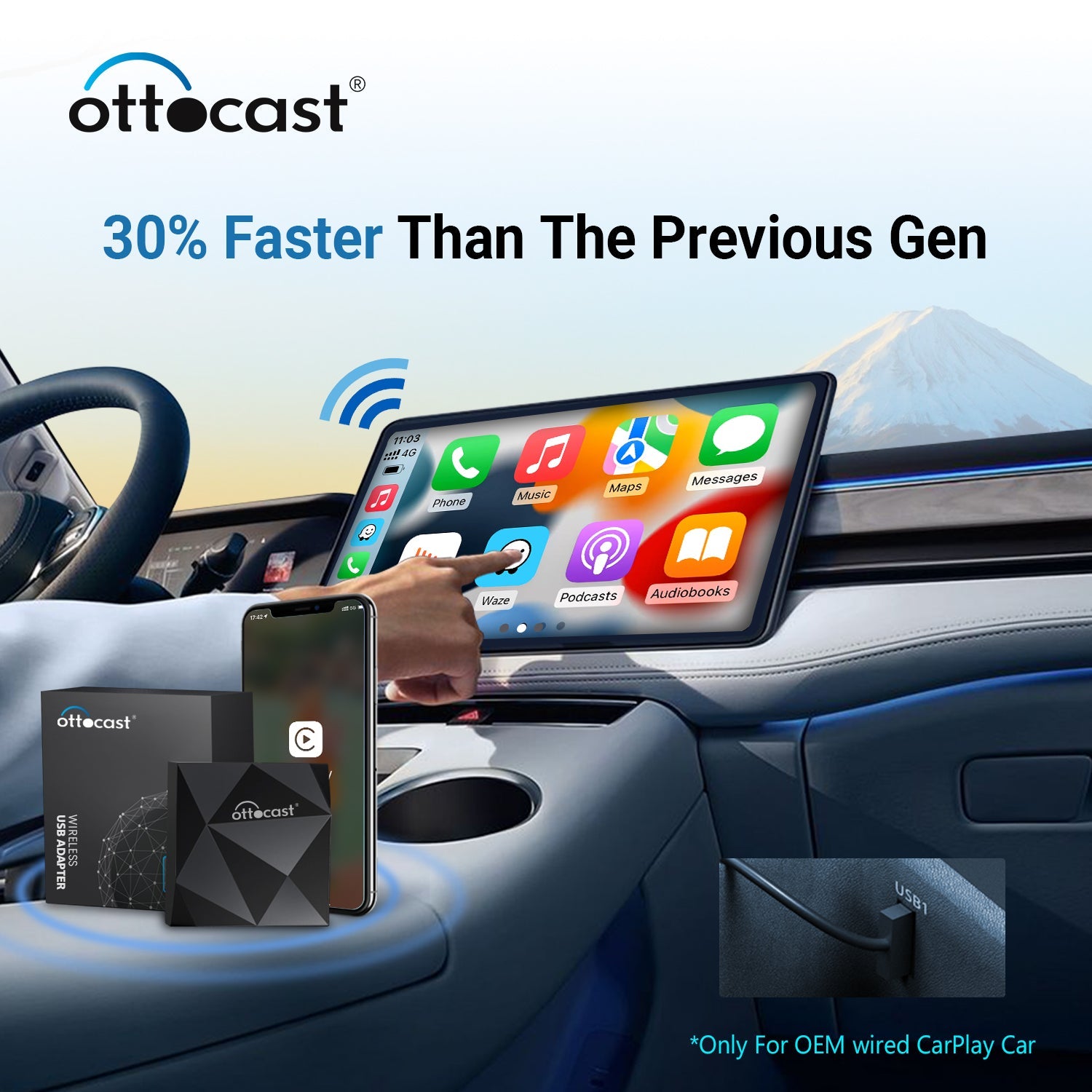 (Special Offer)-Wireless CarPlay/ Android Auto Adapter