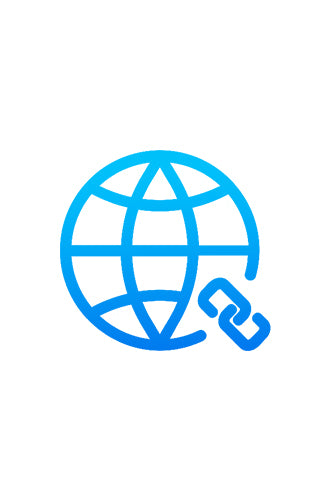 Global internet connectivity icon with SIM link symbol for Ottocast wireless CarPlay adapter support