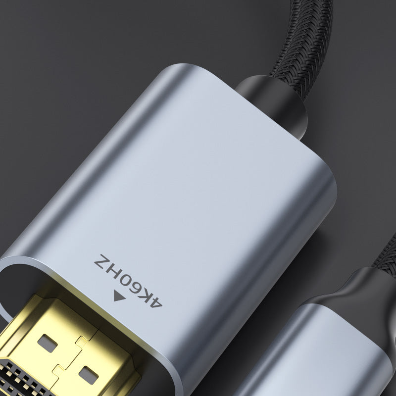 Type-C-HDMI-Kabel für iPhone 15 Serie, MacBook Pro/Air, iPad Pro, Android-Telefon-Serie