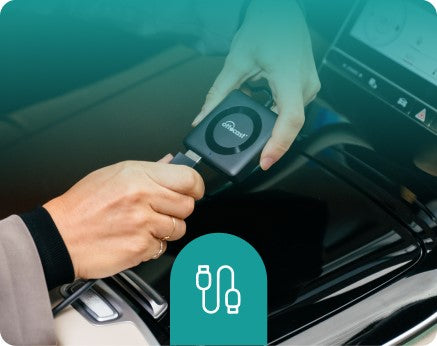 <h4>Conecte na porta USB</h4>