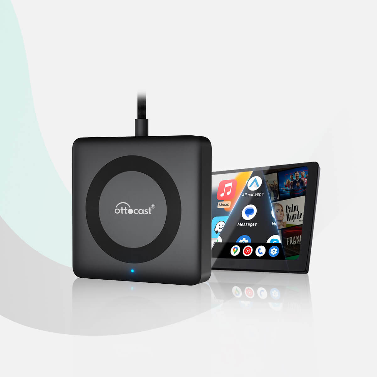 Car TV Mate Max - Kabelloses CarPlay & Android Auto mit HDMI Multimedia