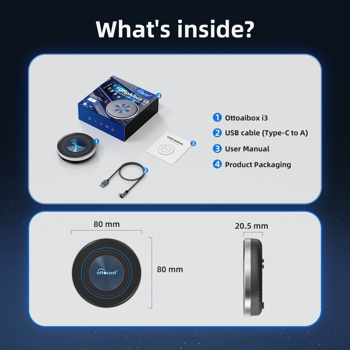 (Today Special Offer 20% OFF) OttoAibox i3 BMW CarPlay AI Box