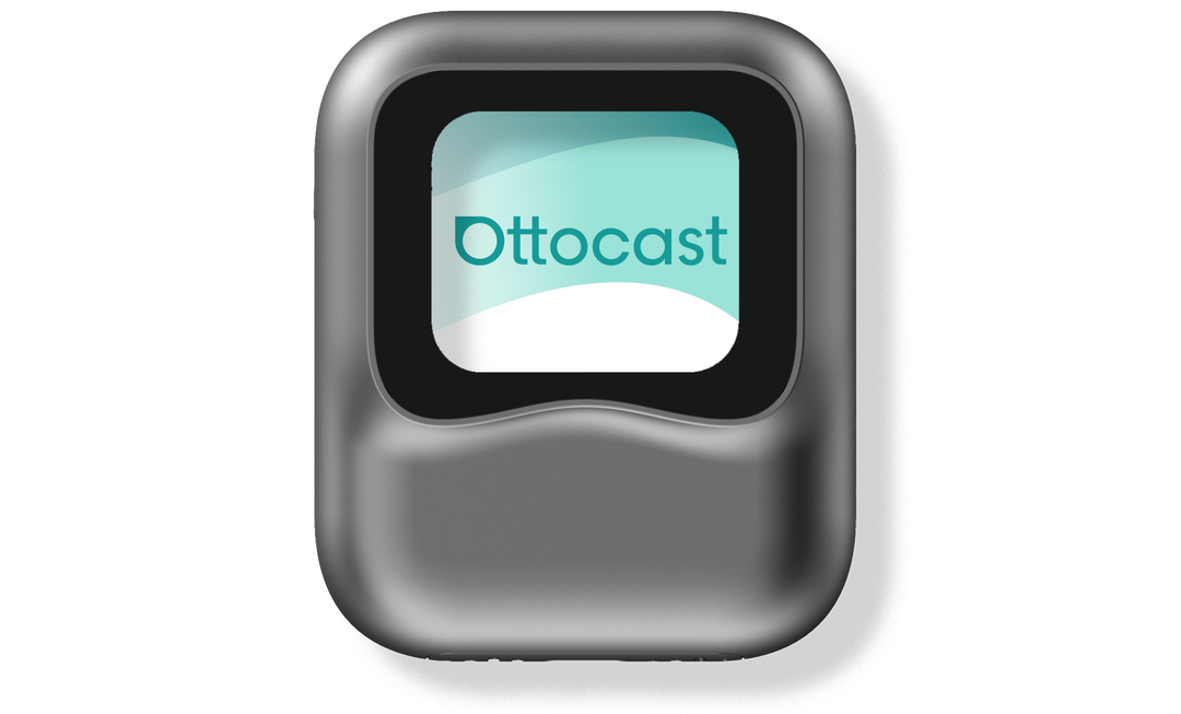 Ottocast Nano AI compact wireless CarPlay and Android Auto adapter with smart design for seamless in-car connectivity