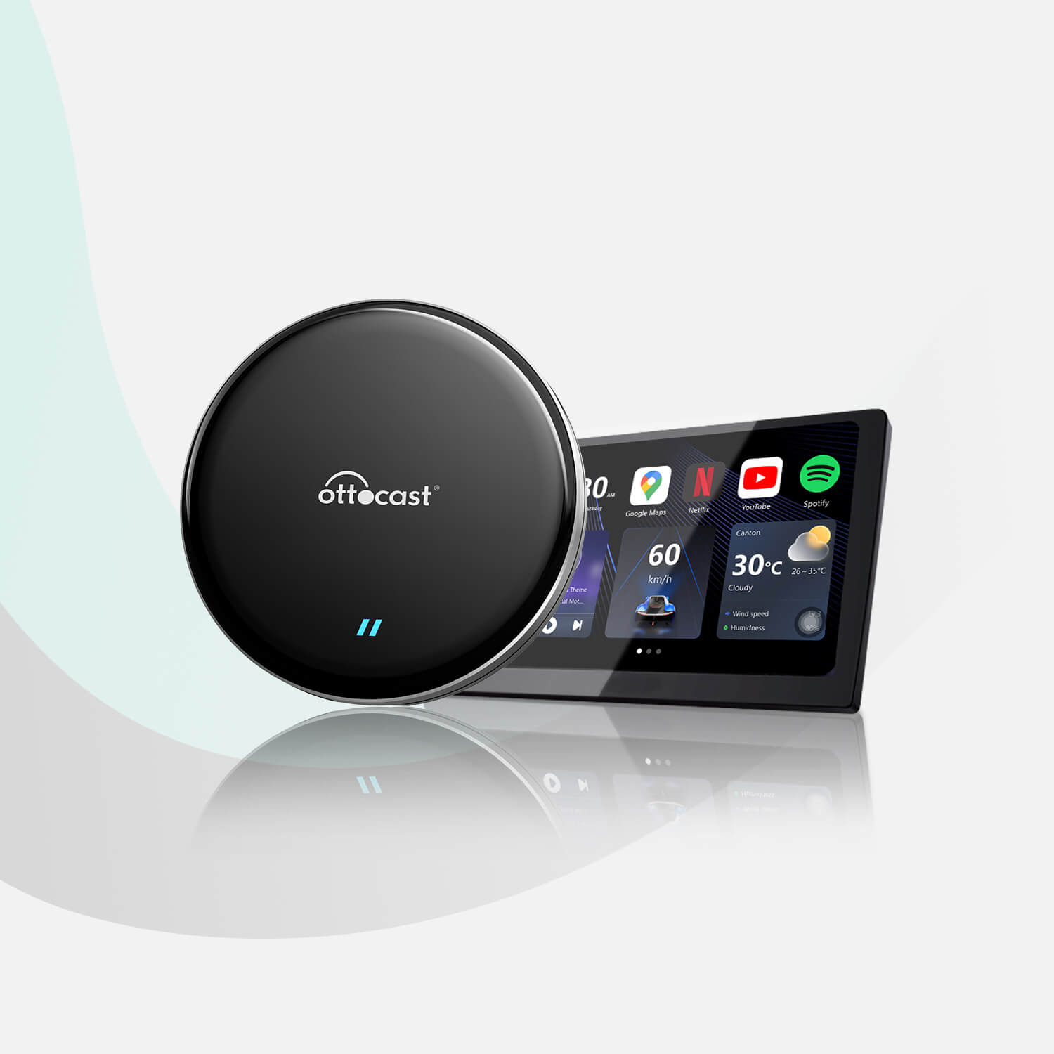 OttoAibox P3 Lite Caja AI CarPlay