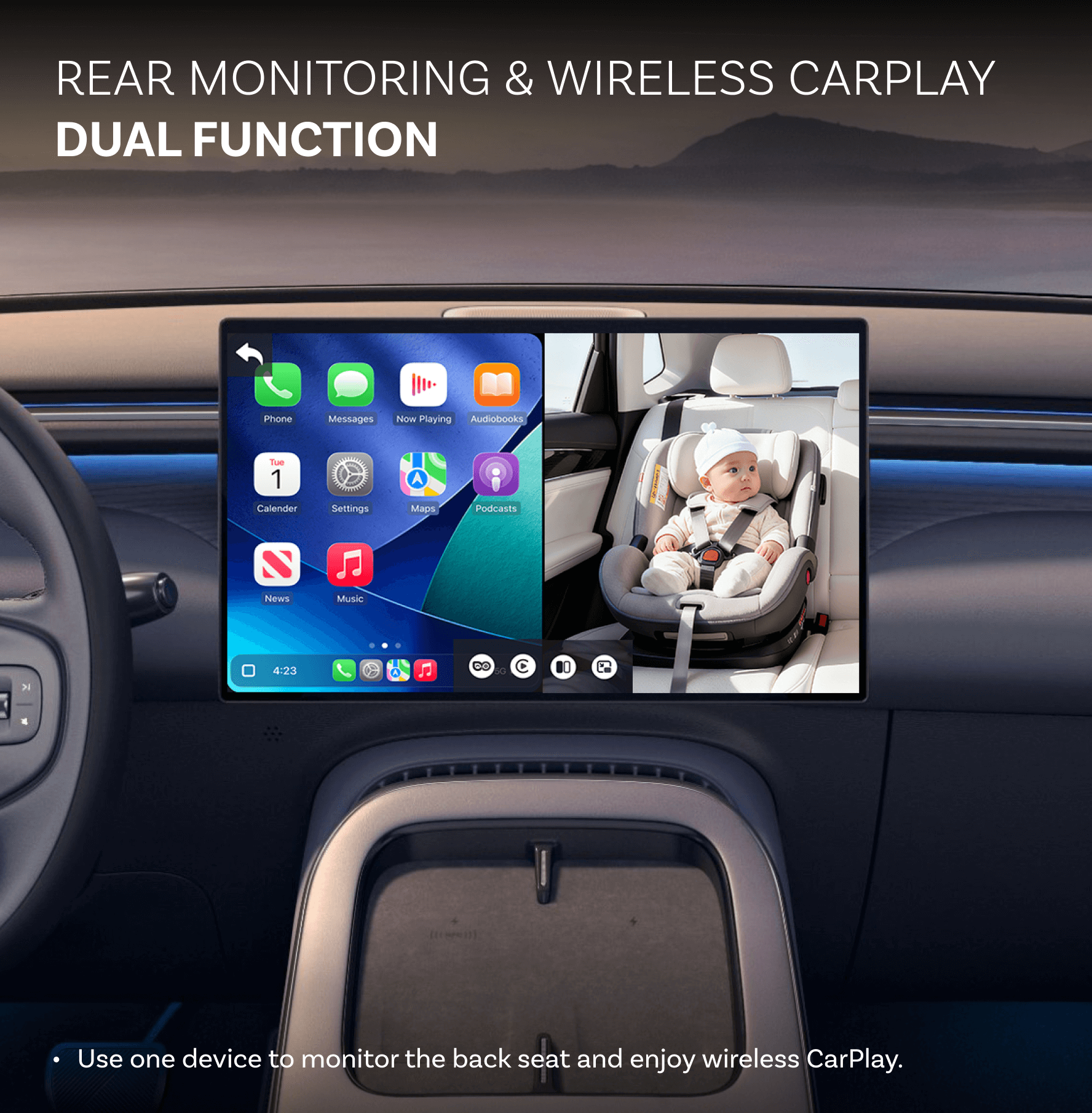 Adaptador inalámbrico CarPlay para coche Cabin Care