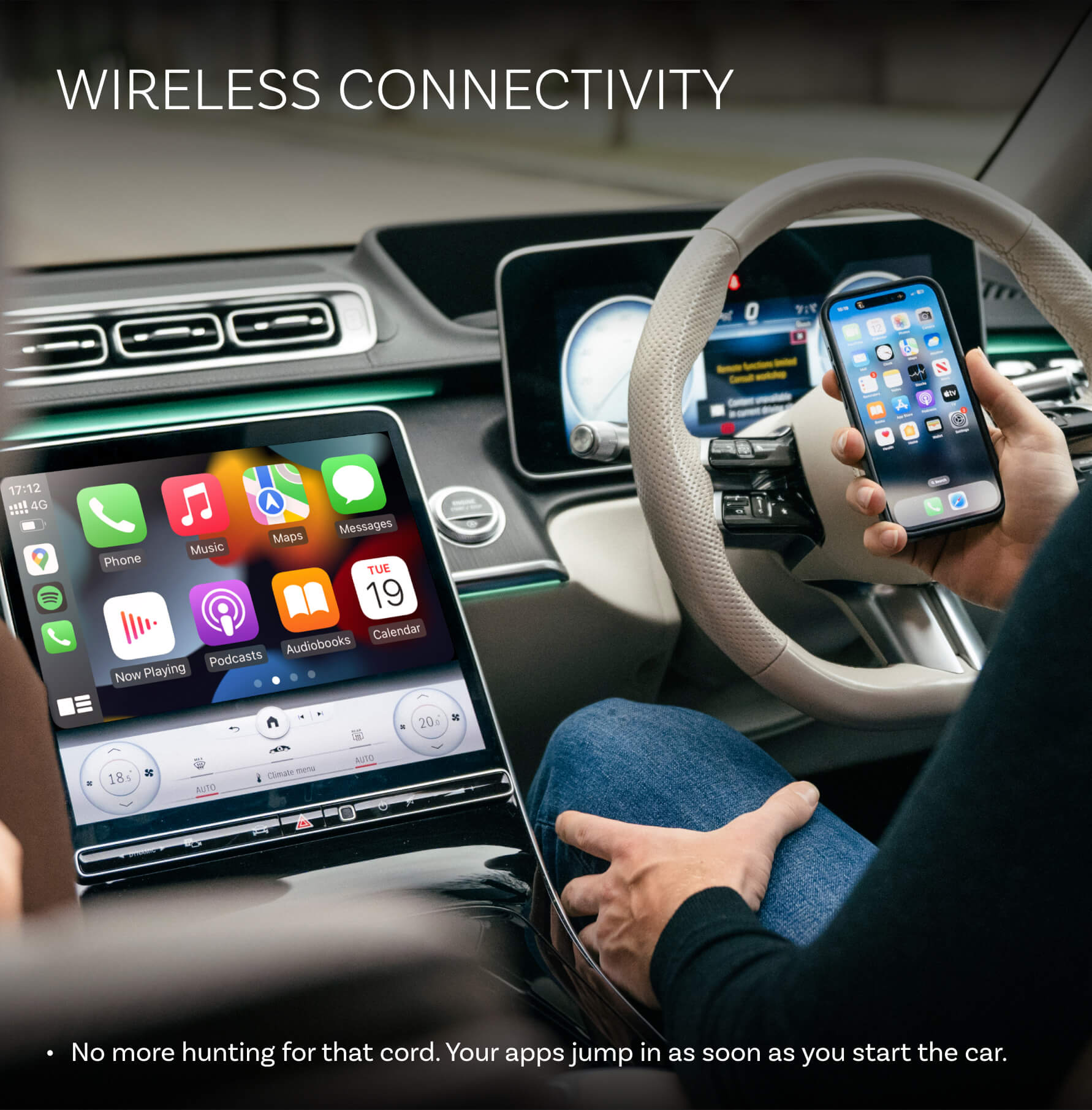 Ottocast Mini Pico Wireless CarPlay/Android Auto Adapter