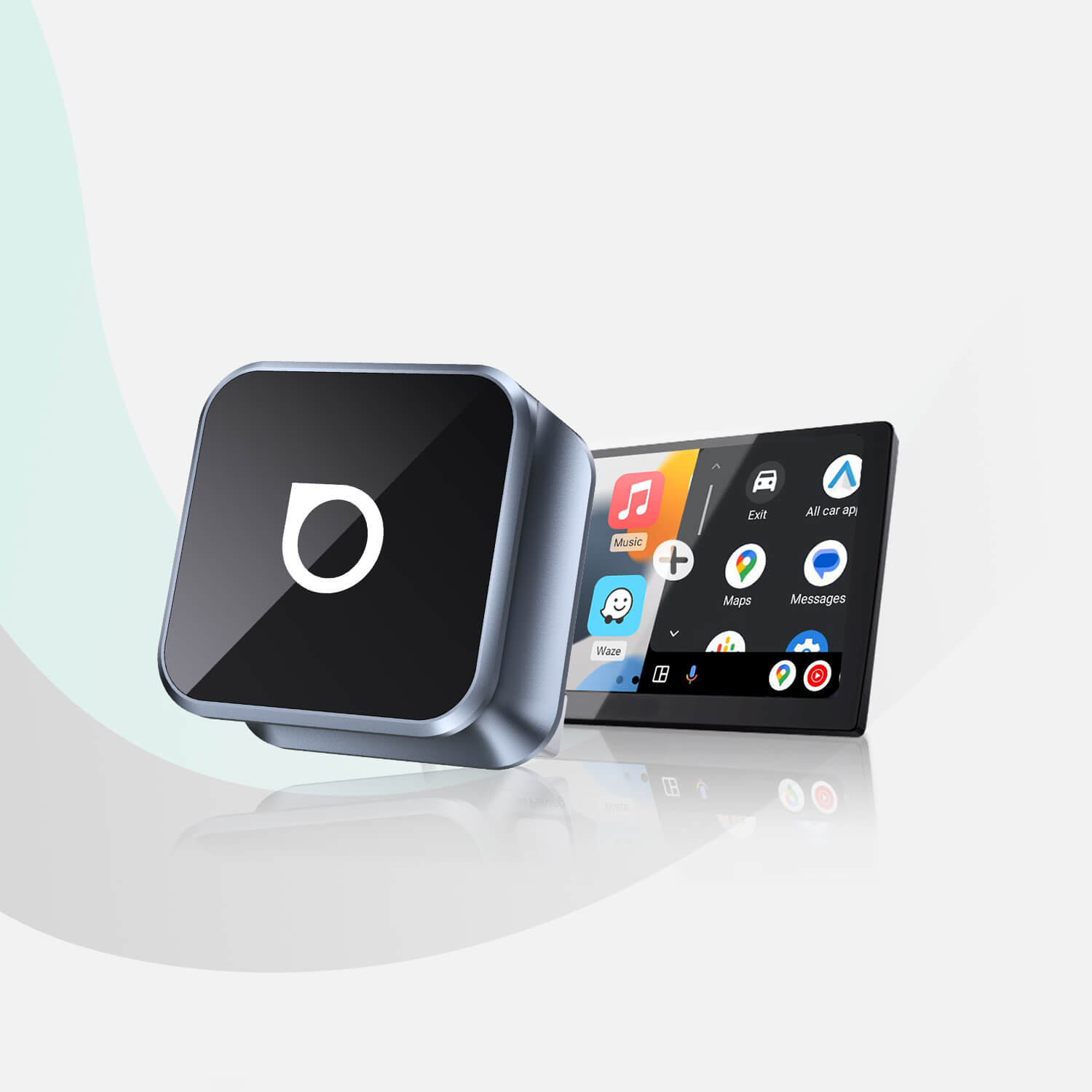 make up the price difference device with touchscreen display and app icons