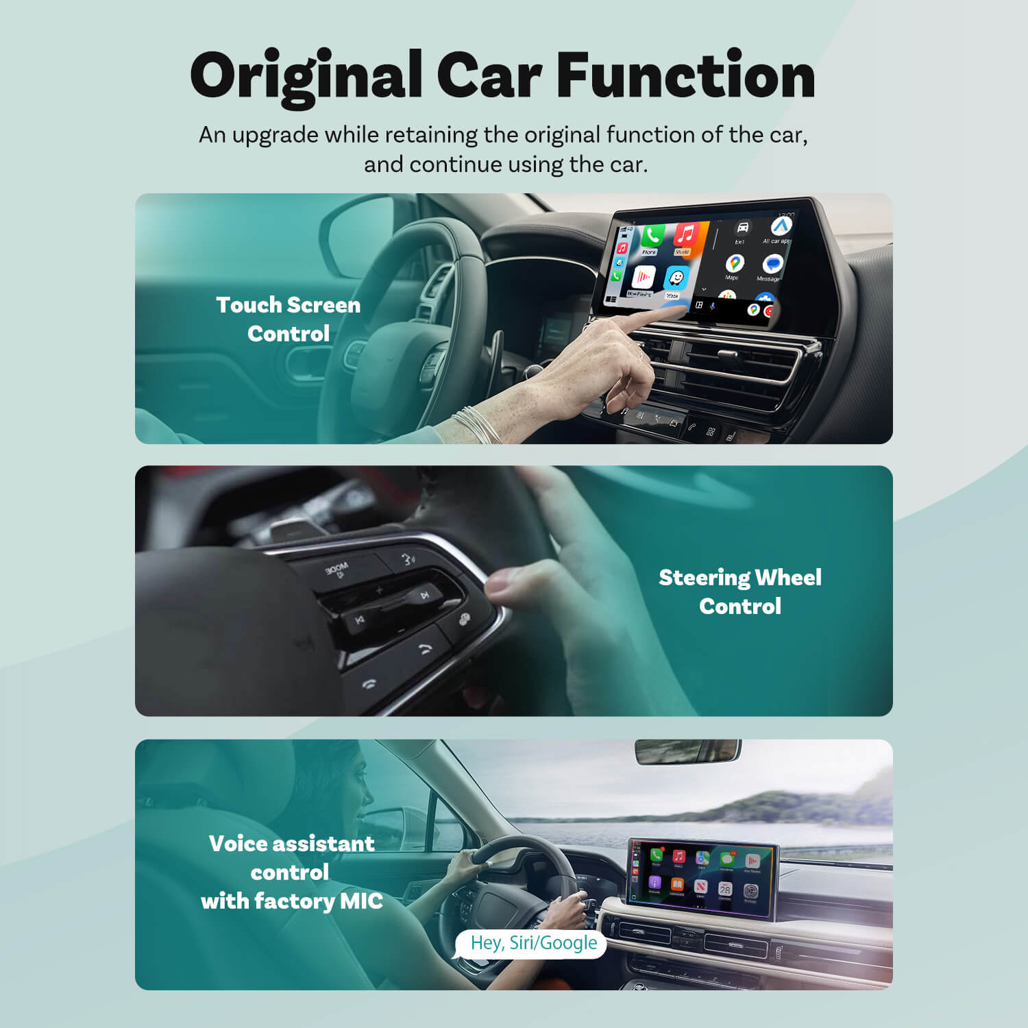 Ottocast Mini Cube 3.0 Wireless CarPlay/Android Auto Adapter