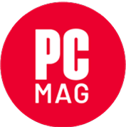 PCMag logo in red circle, technology news, product reviews and expert guides from PC Magazine