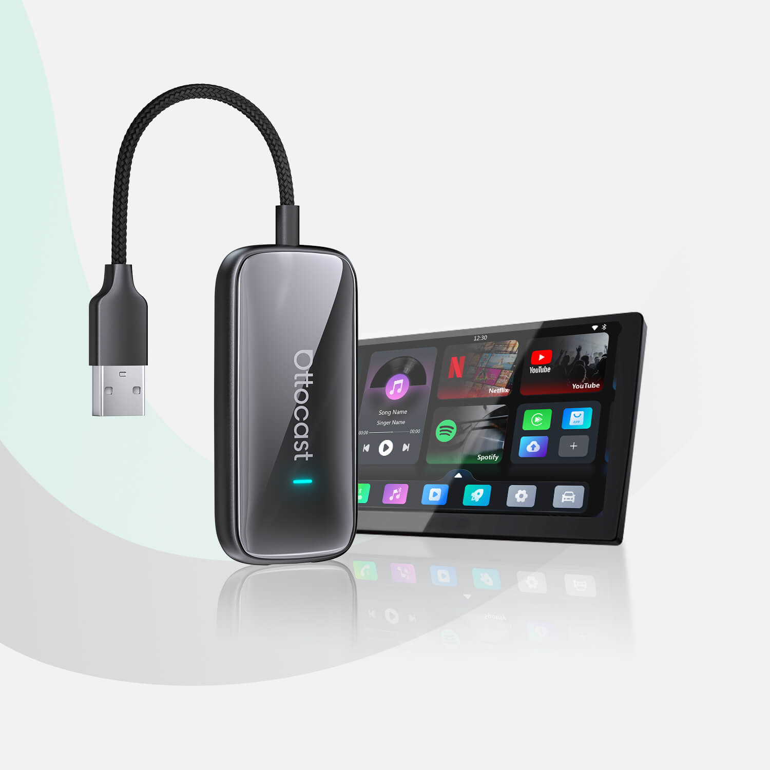 (Exclusive discounts)Play2Video Ultra Wireless CarPlay/Android Auto All-in-1 Adapter