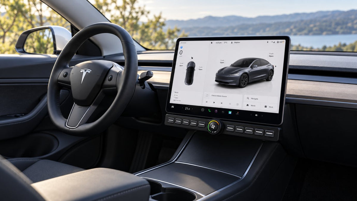 Why Tesla Model 3 and Model Y Drivers Are Bringing Physical Buttons Back to the Cabin