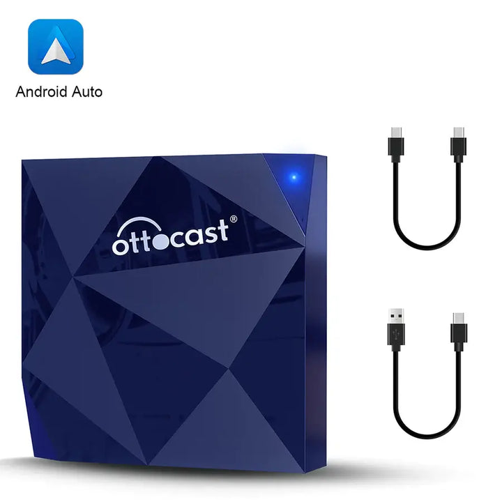 Ottocast Play2Video Wireless CarPlay Android Auto Adapter Built-in