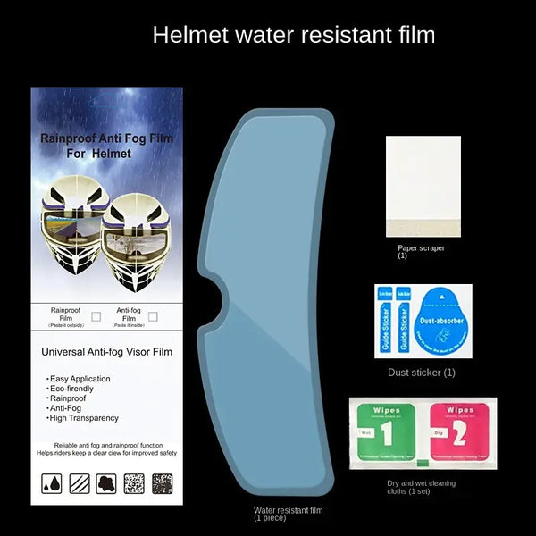 Motorcycle Helmet Waterproof Lens Film