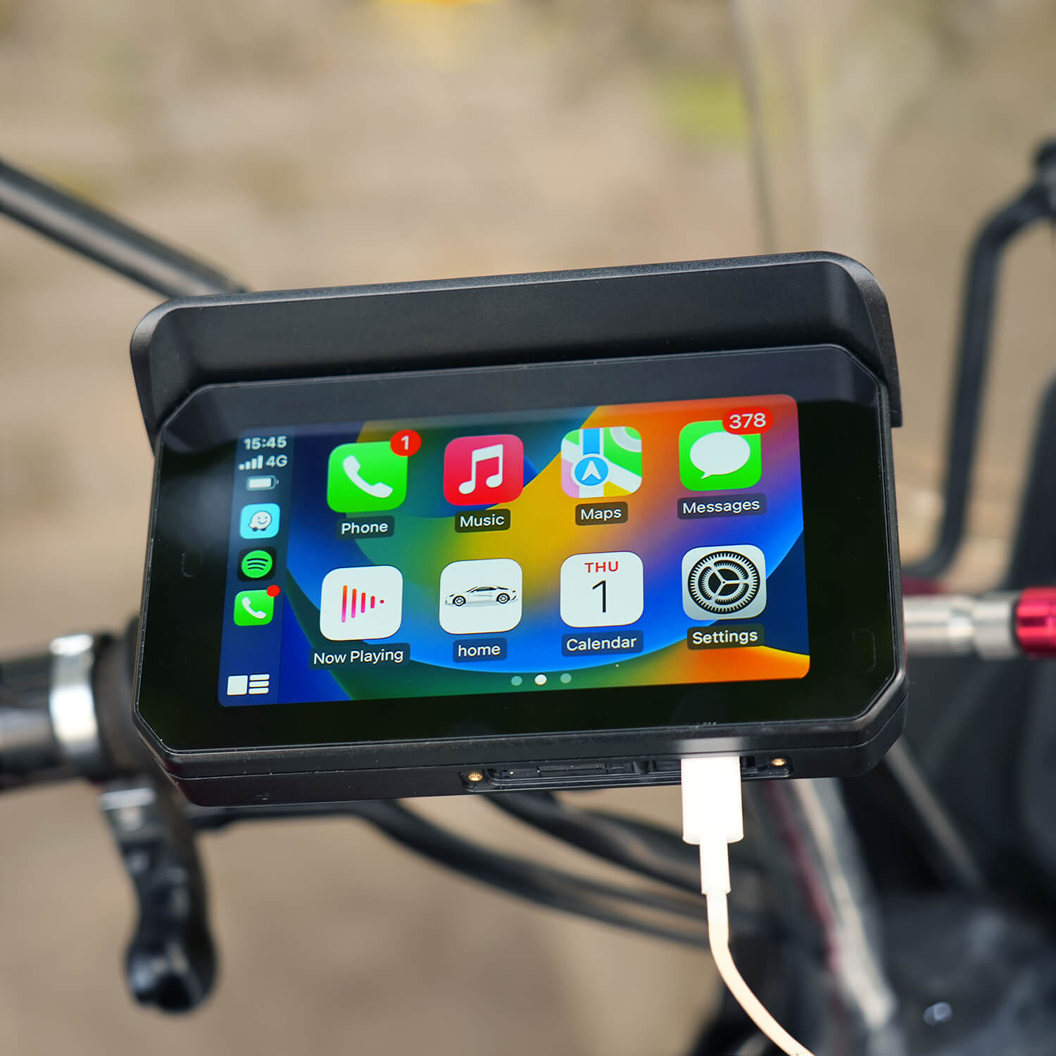 CarPlay Lite C5 SE Portable Motorcycle GPS Wireless CarPlay
