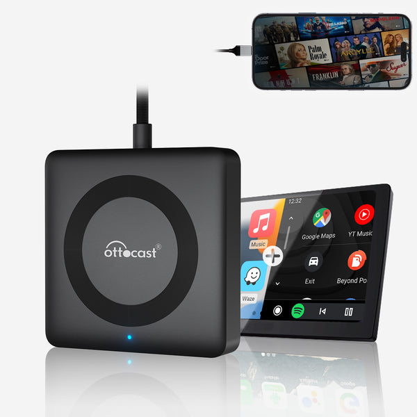 Car TV Mate Pro – HDMI-Multimedia- und kabelloser CarPlay-Adapter 