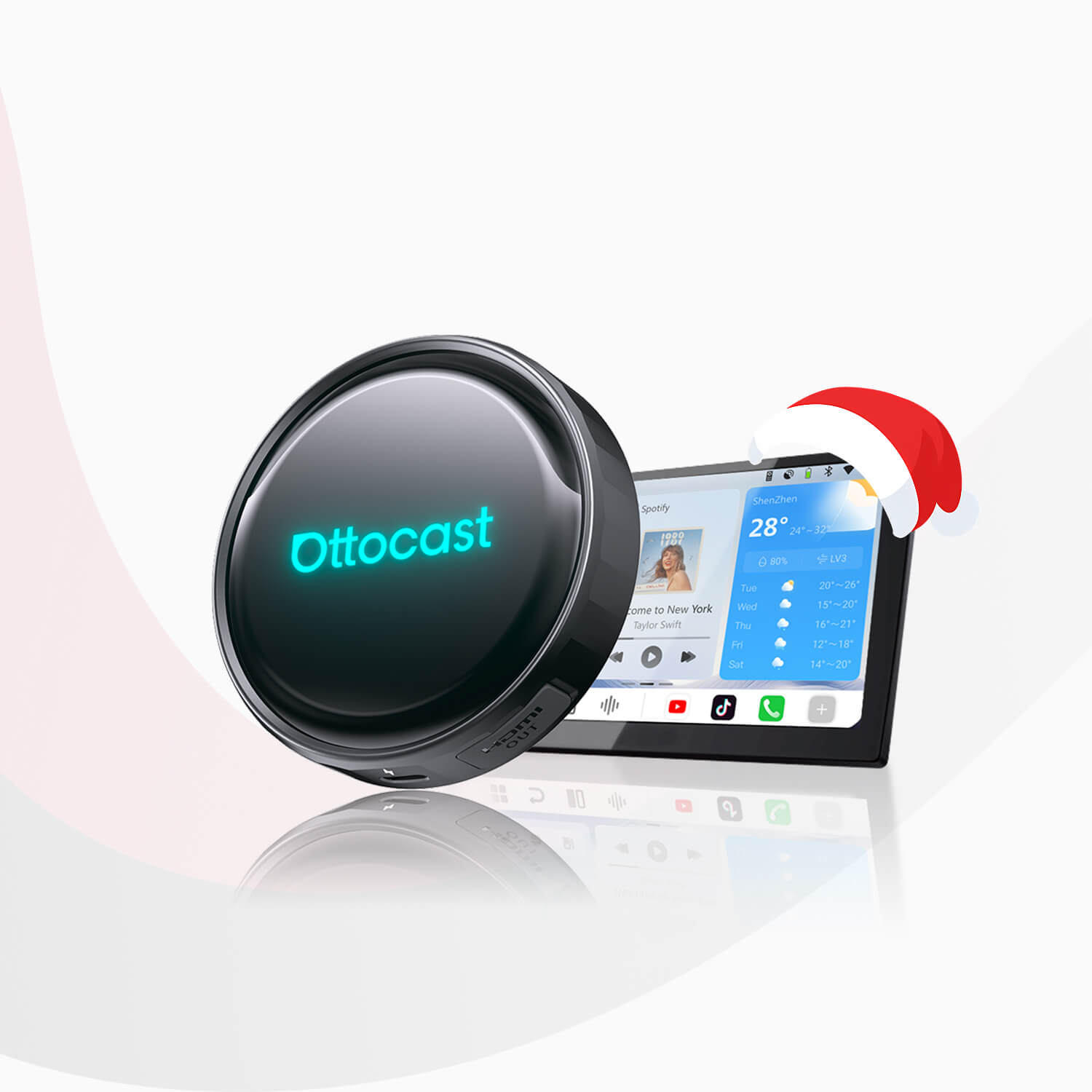 OttoAibox P3 Pro Caixa AI CarPlay