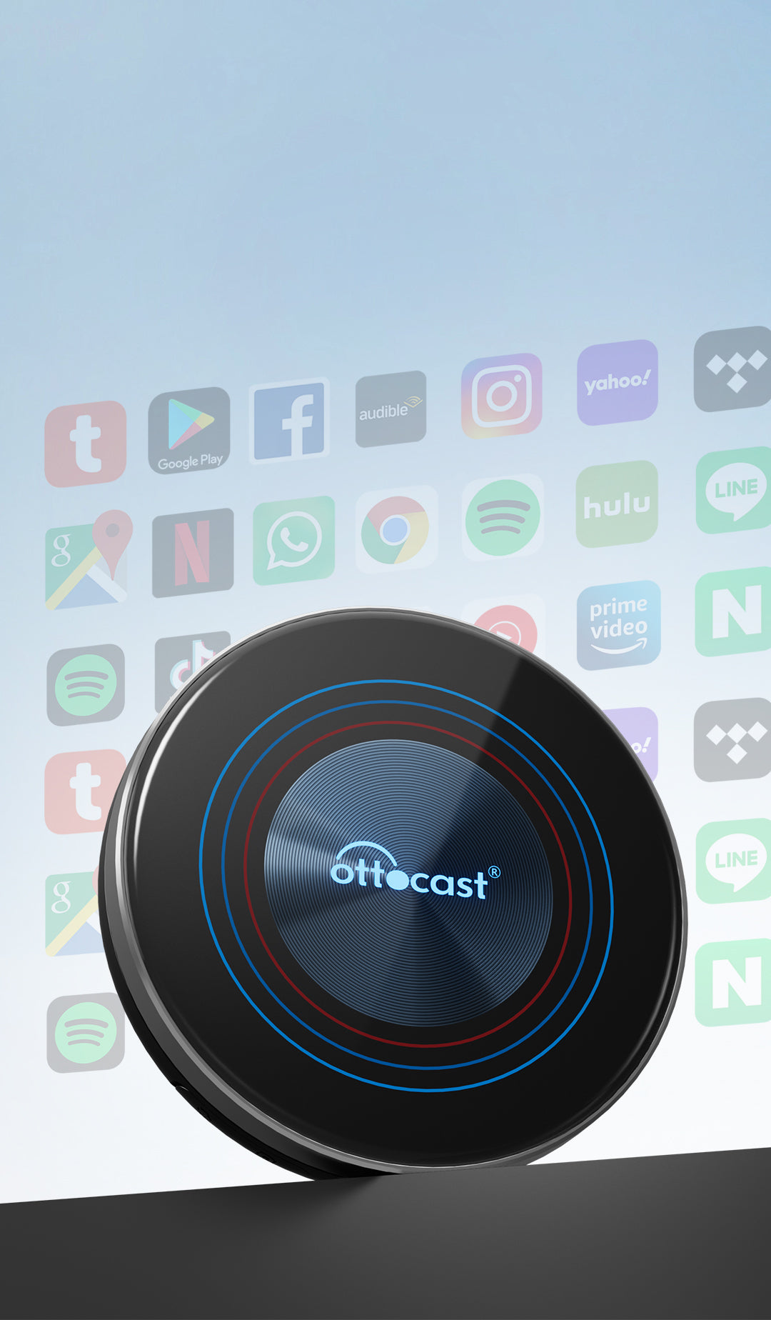 ottocast OttoAibox i3 ワイヤレスCarPlayアダプター OttoAibox i3 BMW CarPlay AI Box