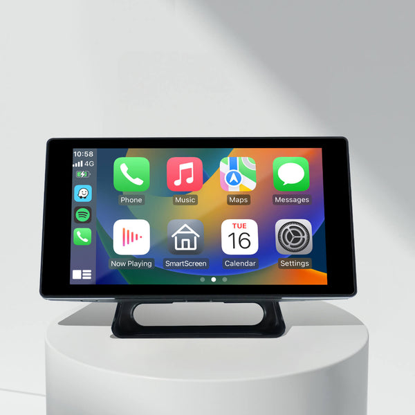Bärbar 5" Apple CarPlay och Android Auto Car pekskärm