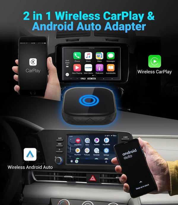 OTTOMOTION ™ CarPlay+Android Auto Link 2 IN 1