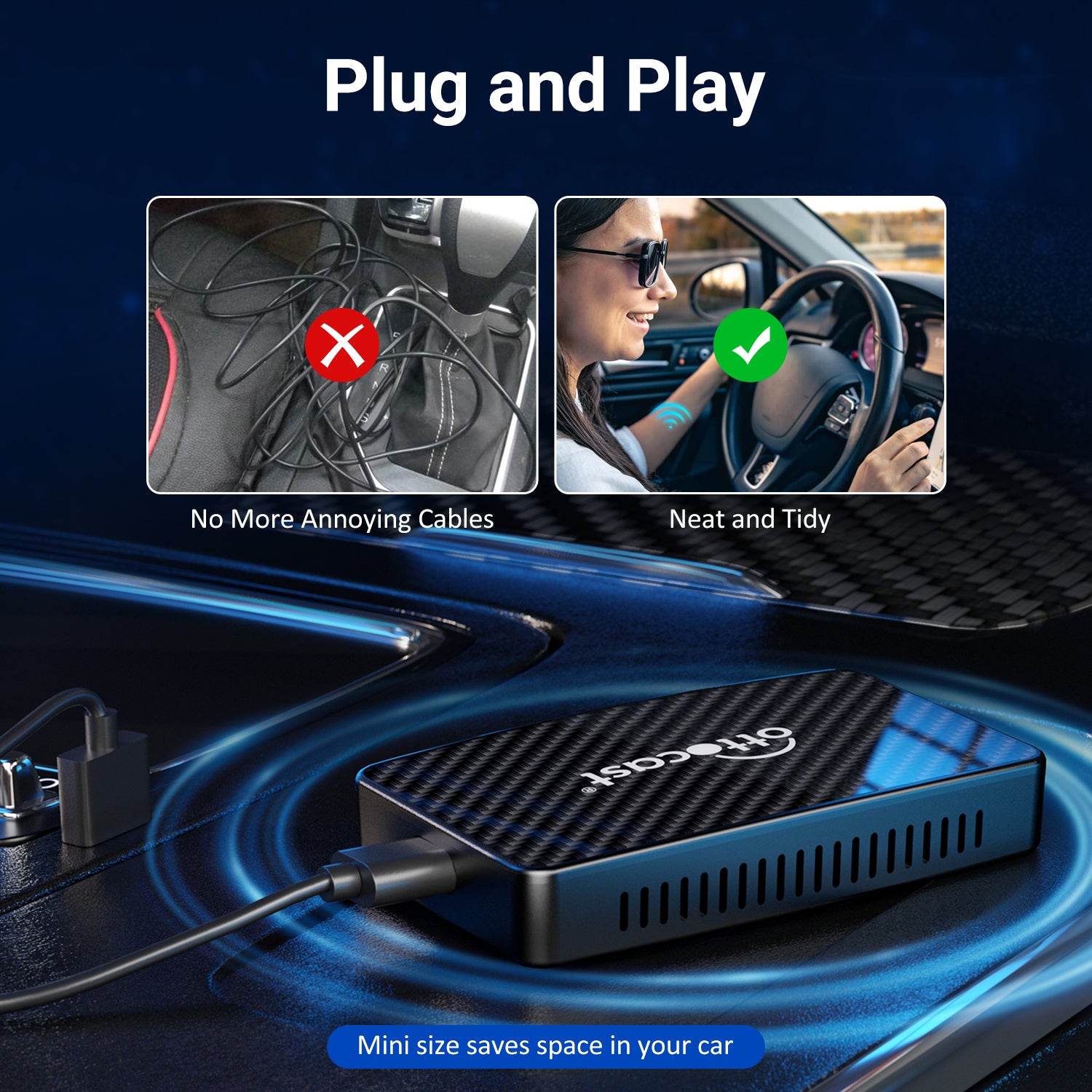 (PREZZO ESCLUSIVO)-ADATTATORE AI OTTOCAST PLAY2VIDEO PRO