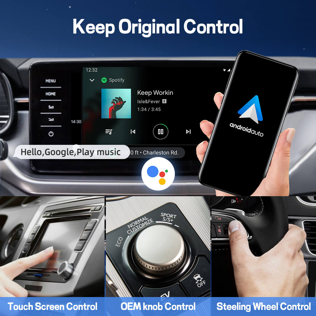 (Heute Sonderangebot 26% RABATT)) A2Air Pro Kabelloser Android Auto Adapter