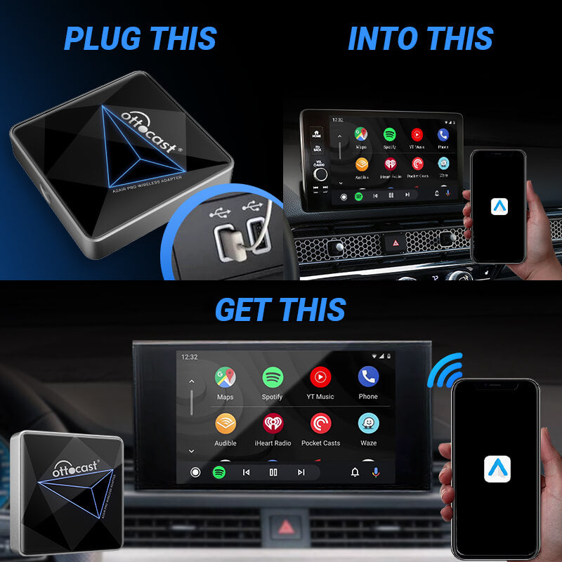 U2 AIR Pro Wireless CarPlay Adapter Ottocast OTTOCAST u2-air-pro-wireless-carplay-adapter-ottocast-ottocast