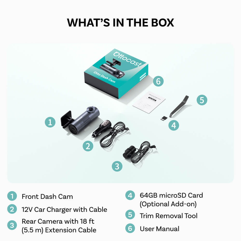 Otto Dash Cam for the OttoAibox Series