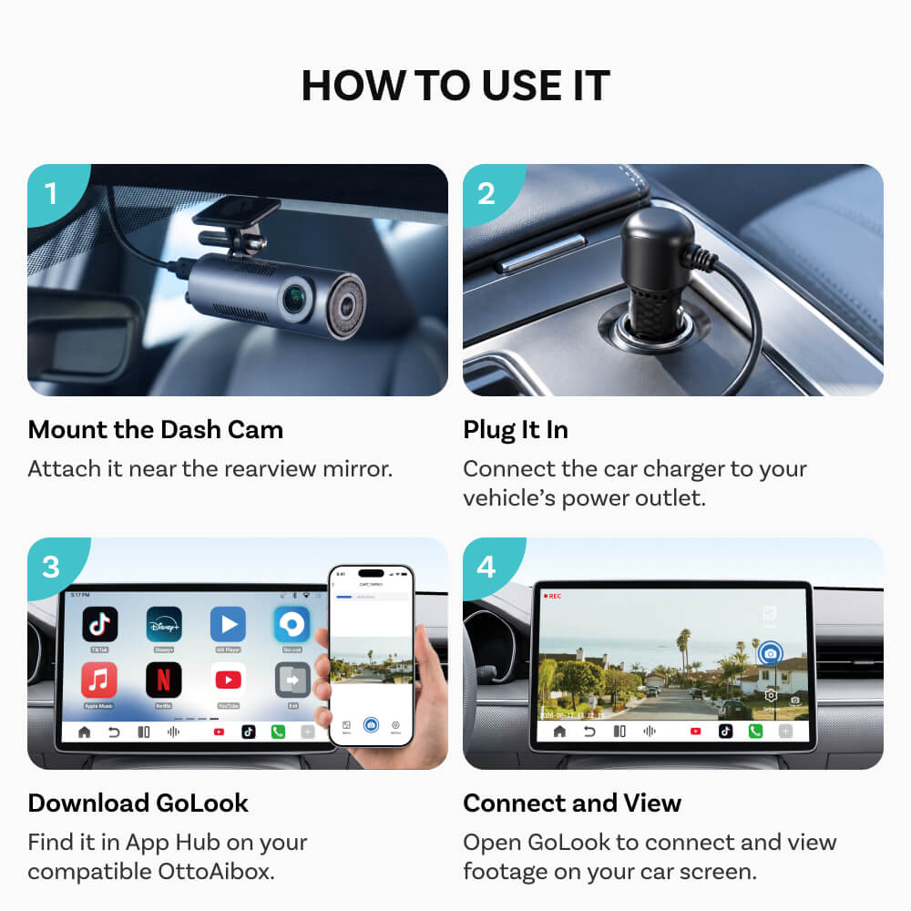 Otto Dash Cam for the OttoAibox Series