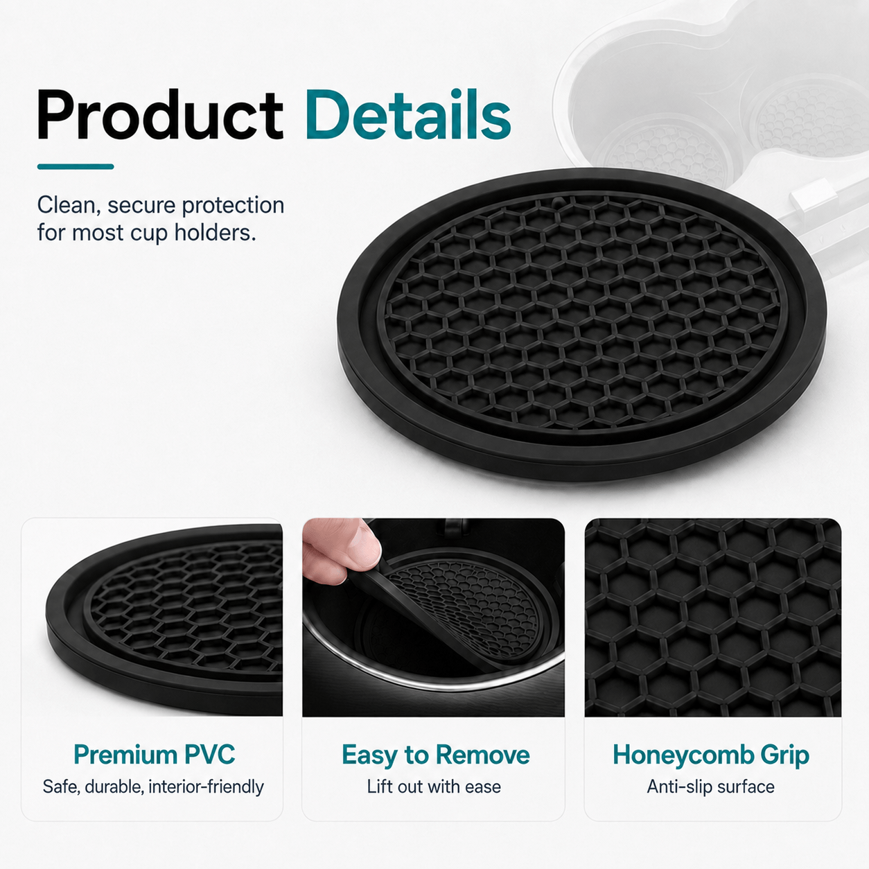 Car Cup Holder Coaster