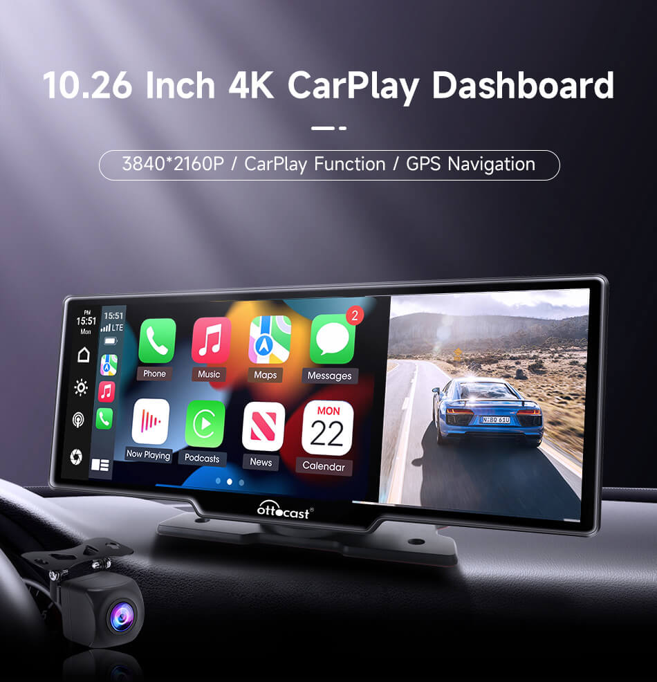 (OFFERTA SPECIALE A TEMPO LIMITATO $100 DI SCONTO) SCHERMO AUTO OTTOCAST 4K