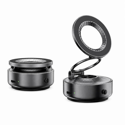 Foldable Magnetic Vacuum Car Phone Holder