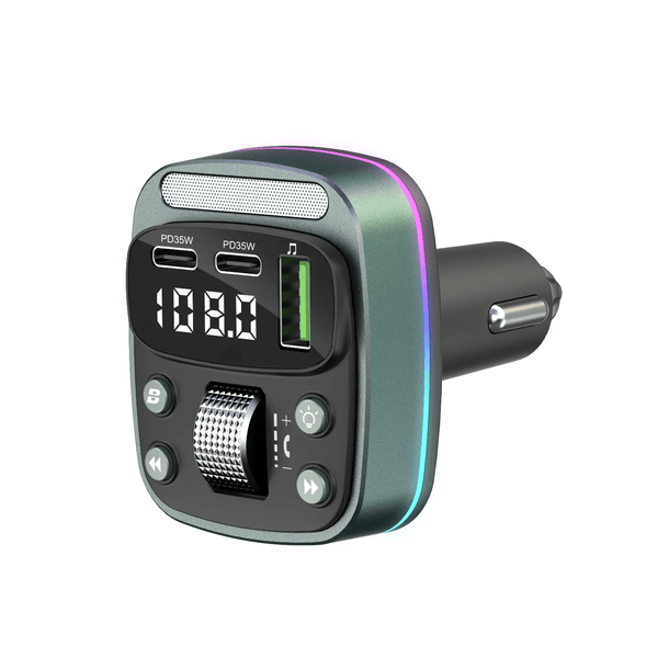 Caricatore da auto Bluetooth FM CC02 TuneBoost