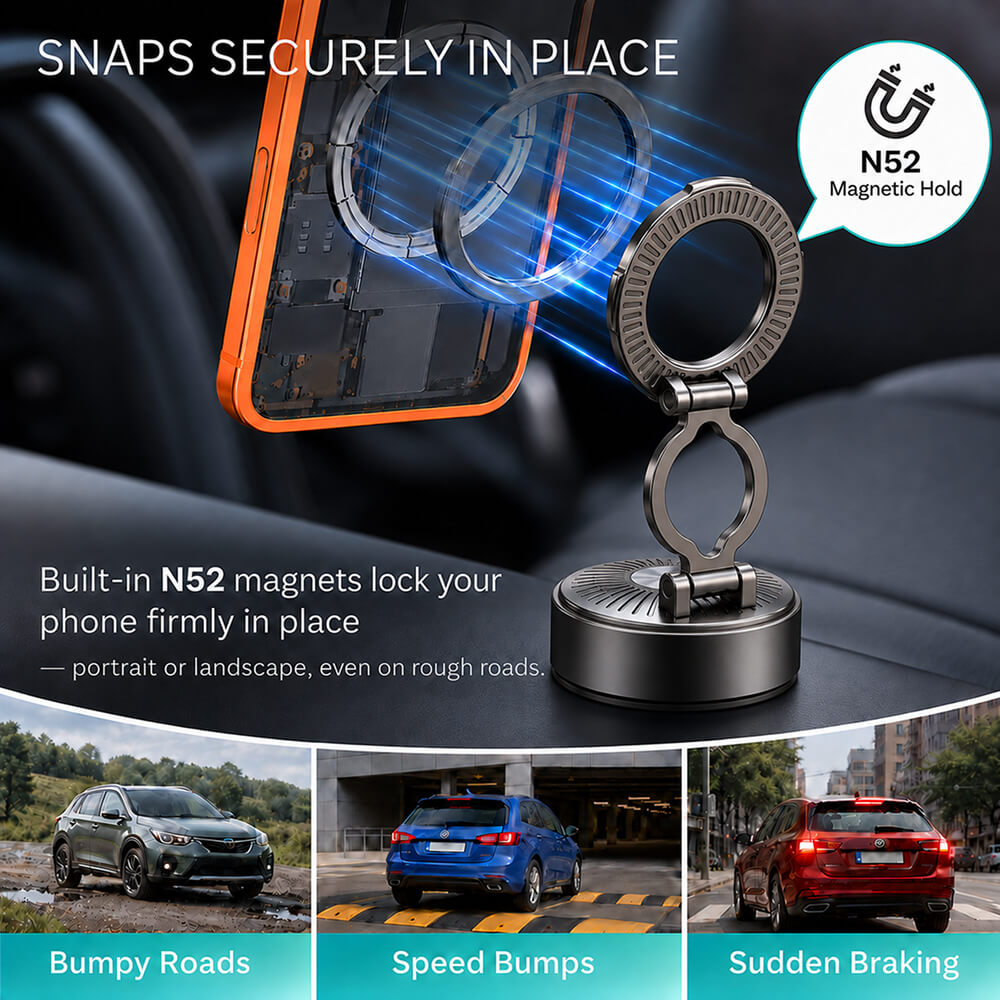 MCM11 Flex Vacuum Magnetic Phone Mount