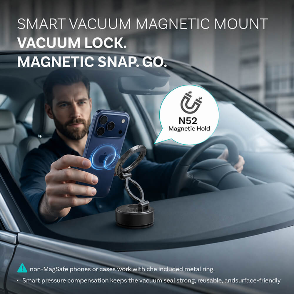 MCM11 Flex Vacuum Magnetic Phone Mount