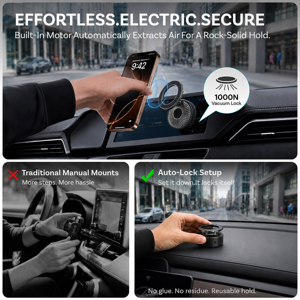 MCM11 Flex Vacuum Magnetic Phone Mount