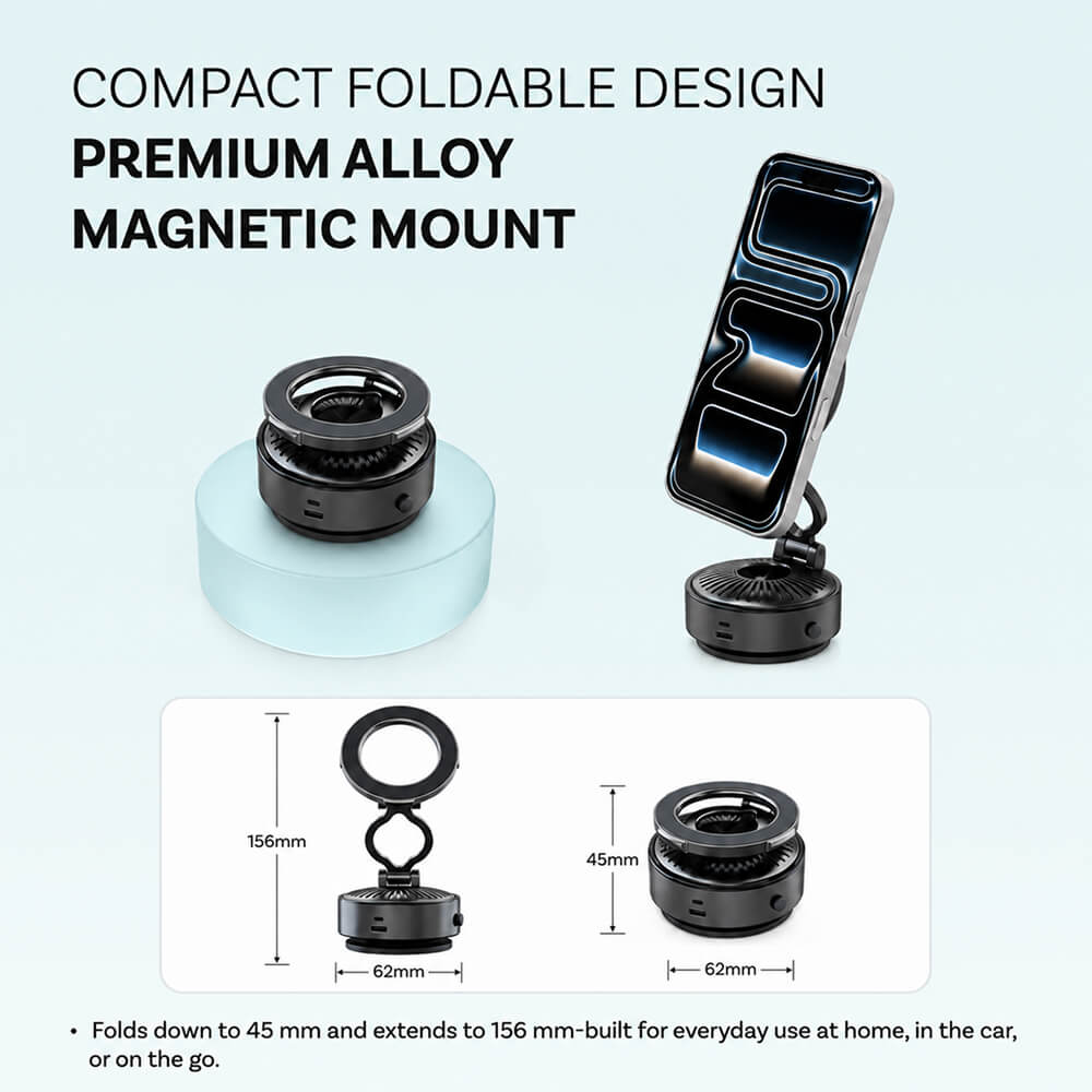 MCM11 Flex Vacuum Magnetic Phone Mount