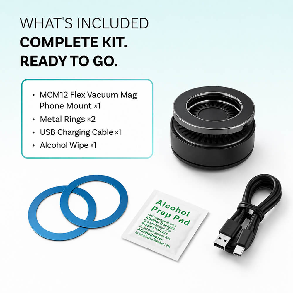 MCM11 Flex Vacuum Magnetic Phone Mount