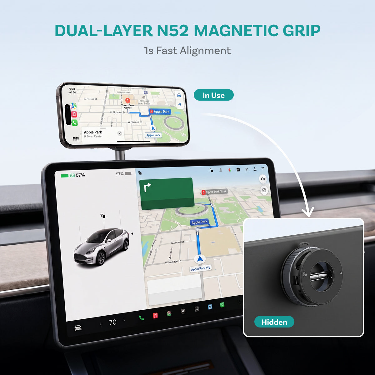 MCM20 MagLock Pro Magnetic Car Mount